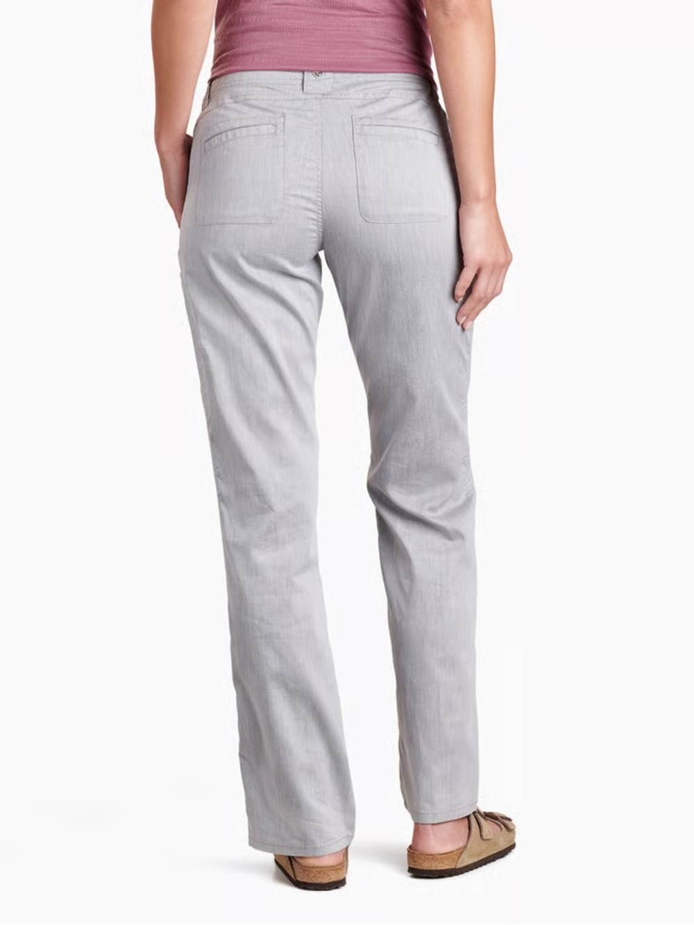 Kuhl Cabo Pants Light Gray Straight-Leg Pants - Picture 2 of 8